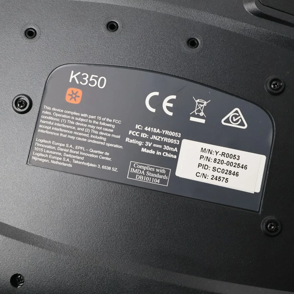 Logitech k350 wireless